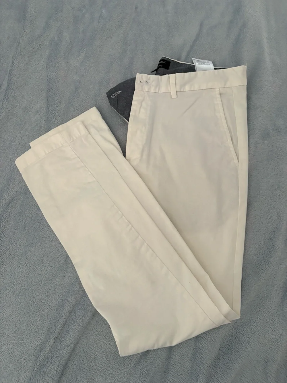 Men's Classic white Chino Pants - Tailored Fit